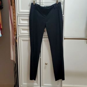 Navy pinstripe, size 6, straight leg Drew Fit Limited dress pants